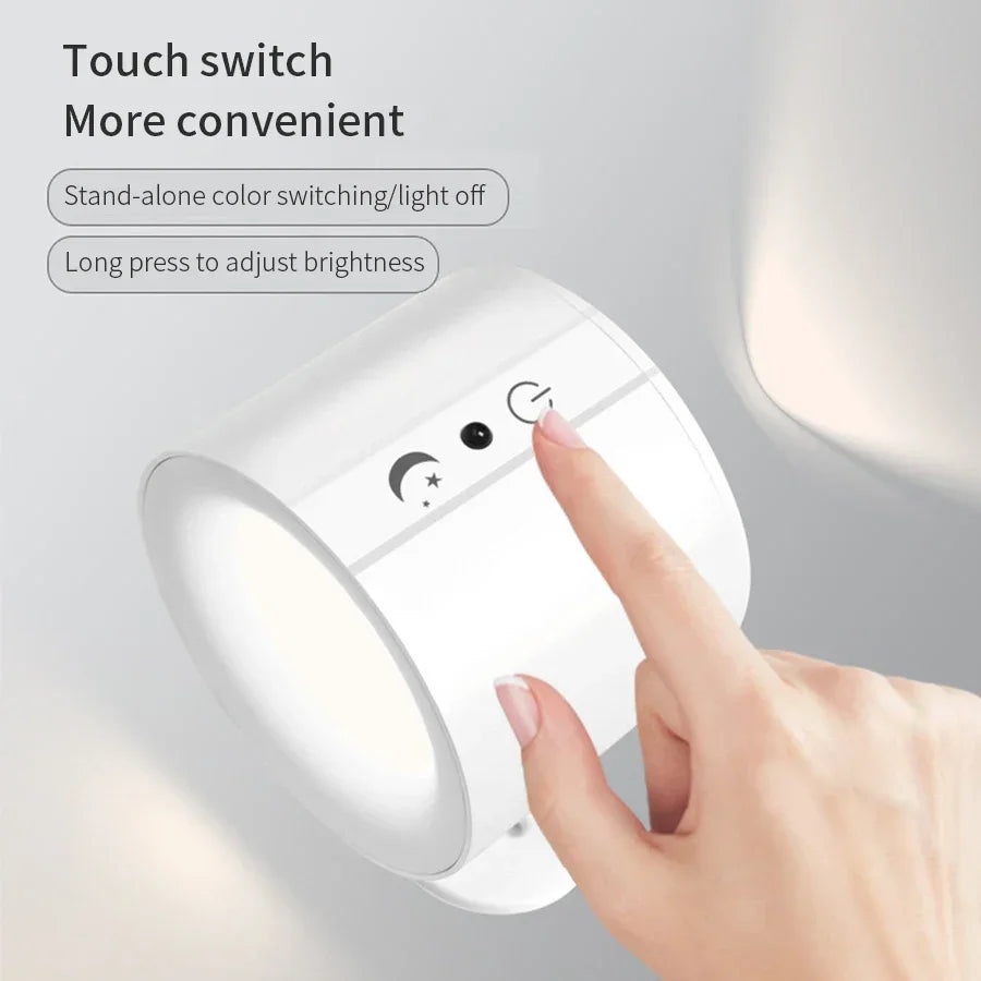 Wall light bedroom reading