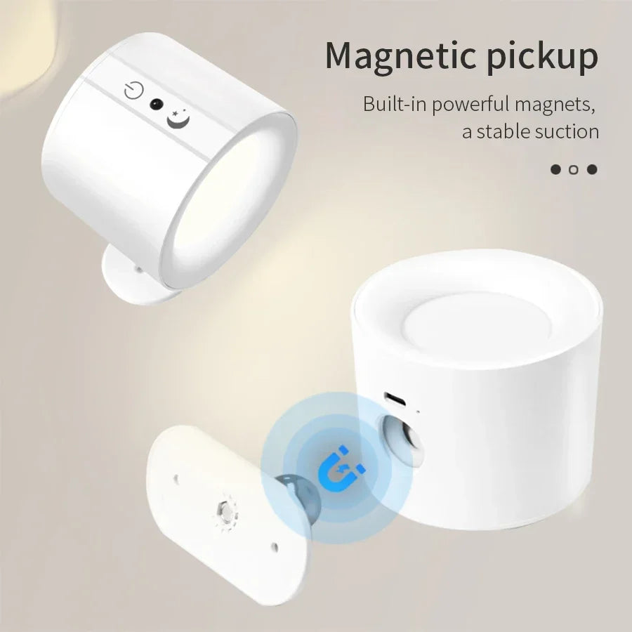 Wall light touch control